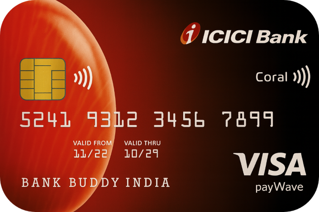 ICICI Coral Credit Card – Lifestyle and dining benefits with rewards program